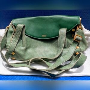 Green Hammitt Shawn Satchel / Crossbody Bag